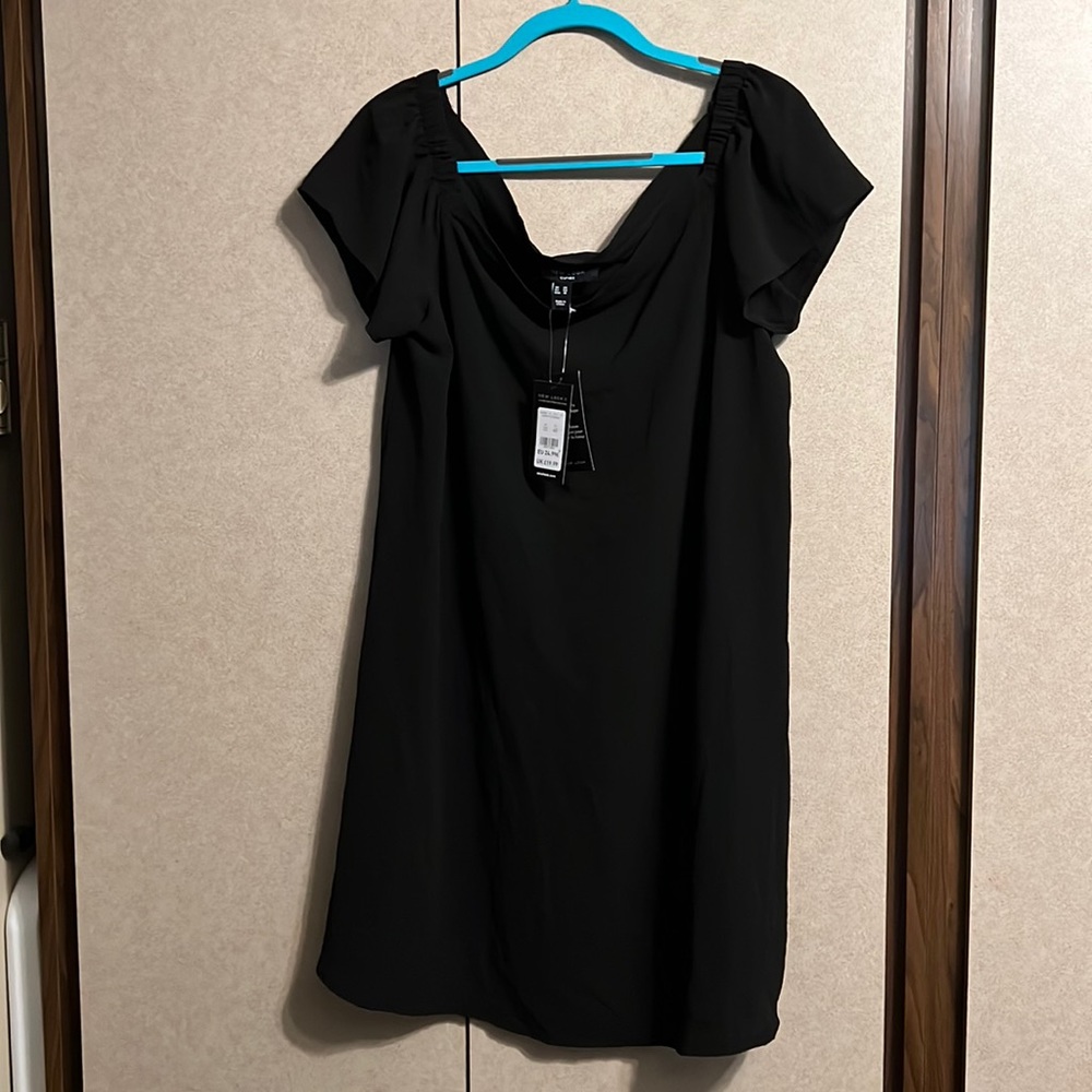 NWT NEW LOOK OTS shift dress/beach coverup